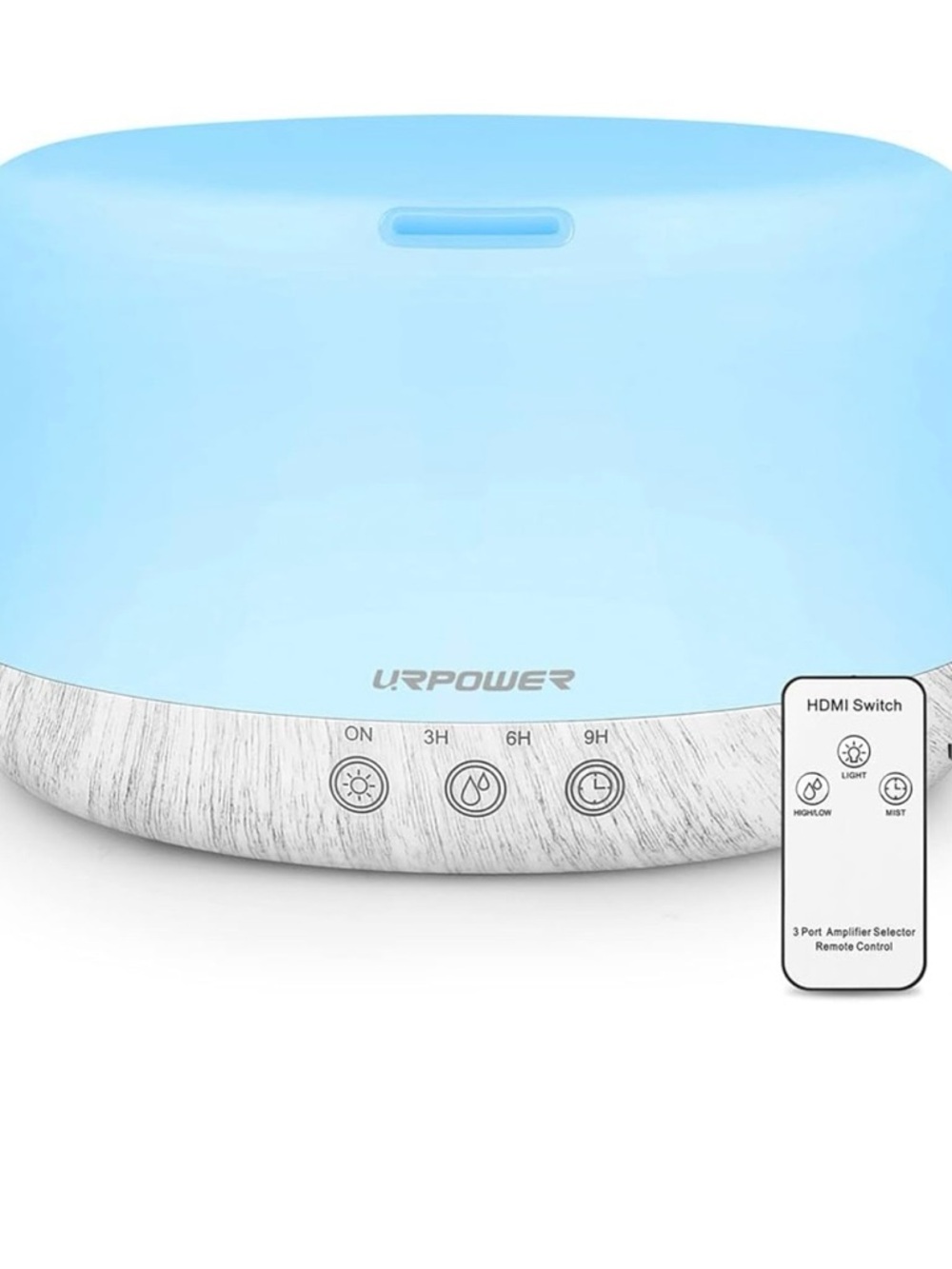 URPOWER 1000ml Essential Oil Diffuser for Large Room